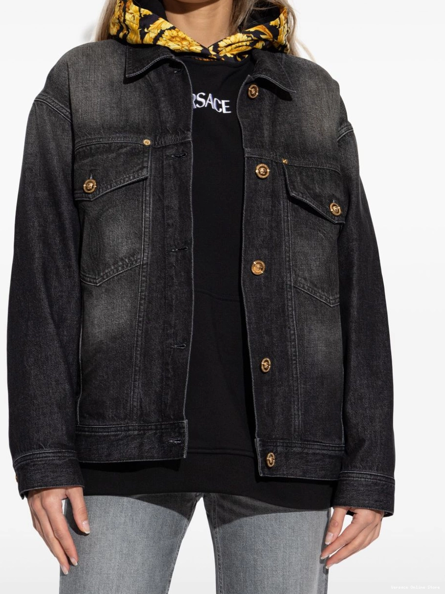 Cheap jacket Women Versace denim Barocco 0816